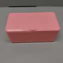 Pad and Tampon Organizer for Bathroom,Sanitary Napkin Holder, Pad and Tampon Organizer for Period, Sanitary Napkin Storage Container, Light Pink