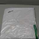 1010 inch Scrapbook Photo Album DIY Picture Book 40 Pages, Thick Kraft Paper Scrap Book Album with Silk Ribbon Wedding Guest Book Memory Book for Baby, Family, Travel (White)