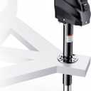 FZZD 5500-7500lbs Electric Trailer Jack, 23.2" Vertical Travel, 12V DC,for RV Trailer, Camper