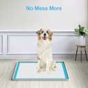 Filmicy Pee Pad Holder for Dogs,Silicone Dog Puppy Pad Holder, 24 x 24 No Spill Raised Lip High Edge,Portable, Leak-Proof Mat Holder for Dog Training Pads,Square Potty Trays for Home Floor Protection