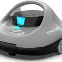 (2025 Upgraded) TALOSBO Pleco Se Cordless Pool Vacuum Up to 130 Mins Runtime, Robotic Pool Cleaner with 2.5H Fast Charge, Ideal for Flat Above Ground and Inground Pools up to 861 Sq. Ft. (Light Gray)
