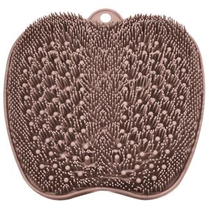 BESKAR Shower Foot Scrubber Mat with Non-Slip Suction Cups, Foot Spa Brush for Cleaning & Exfoliating Your Feet No Bend, Foot Points Reflexology Mat for Relax Your Feet