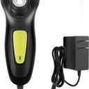 BlueFire Head Shaver for Bald Men, Corded 3D Electric Rotary Shavers with Pop-up Trimmer,Bald Head Close Shaver for Men, Rotary Shaver Electric Dry Shave (Yellow)