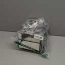 TKSBAG 50 PCS Small White Black Gift Bags with Handles, 6.43.15.1 Inch Thank You Bags with Bow Ribbon for Baby Shower, Bridal Shower, Wedding, Party Favors, Valentine