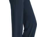 Sarin Mathews Womens Yoga Sweatpants Wide Leg High Waisted Lounge Pajamas Pants Comfy Workout Loose Pants with Pockets (Blue, M)