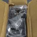 4 Pcs Heavy-Duty Post Brackets Kit - 4x4 Wood Deck Mounting, 14-Gauge Steel Base & Anchor Connectors with Screws, Secure Brackets for Wood Posts to Decks (4pcs Caps Tie Bracket)