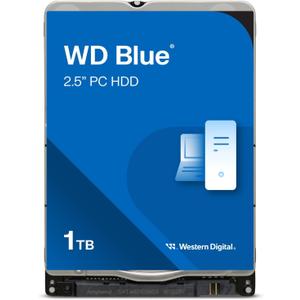 Western Digital 1TB WD Blue Mobile Hard Drive HDD - 5400 RPM, SATA 6 Gb/s, 128 MB Cache, 2.5" - WD10SPZX
