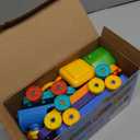 Learning Toy for Toddlers 1 2 3 Years Old, Counting, Matching & Sorting Montessori Learning Farm Train Including 9 Farm Animals and 1 Farmer, Easter Christmas Birthday Gift for Baby Boys Girls