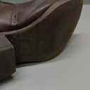 Cowboy Boots for Women Cowgirl Mid Calf Western Boots Embroidered Stitched Pointed Toe Chunky Block Heel Brown Red Black US5-11 (10)