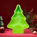 Christmas Tree Cake Tin, Aluminium Baking Cake Tin, Ideal for Making Christmas Sweets, Can Also Be Displayed as a Decoration, Green