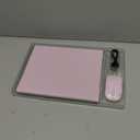 Keyboard Case for iPad Pro 13 (M5 2025) / iPad Pro 13 (M4 2024) 13 inch - with Mouse and Detachable Keyboard, Slim Case with Pen Holder - Pink