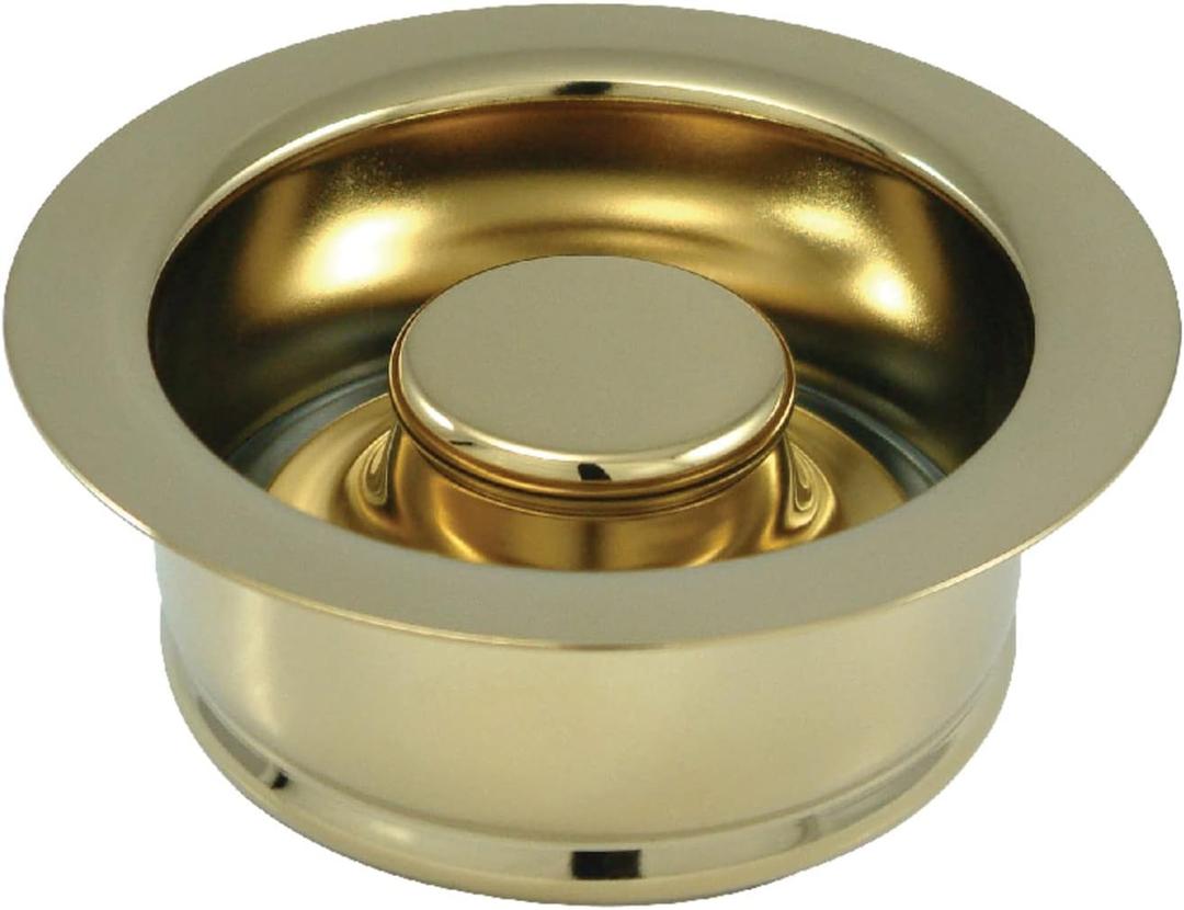 Kingston Brass BS3002 Made to Match Garbage Disposal Flange, 4-1/2-Inch, Polished Brass