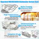 Upgraded WD28X26099 WD28X34744 Lower Rack forGE Dishwasher Rack Replacement