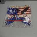 Dazoratix 250th Anniversary Car Stickers - 2 Pcs We The People America Flag 250 Years Merchandise USA 1776-2026 Independence American United States Patriotic Vinyl Decal Vehicles Windows (Bald Eagle)