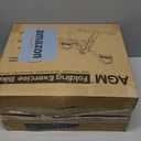 Folding Pedal Exerciser, Mini Under Desk Bike - Portable Foot Hand Cycle Peddler Machine Bicycle Exerciser for Arm Leg While Sitting