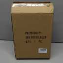 NIKKY HOME Small Retro Black Wall Clock 6 Inch, Battery Operated Vintage Metal Round Silent Analog Clock for Bathroom Kitchen Living Room Bedroom Office