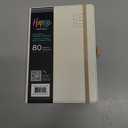 Happy Planner Undated Guided Disc-Bound Journal, 80 Pages, A5 Size, Wellness Layout, Ivory