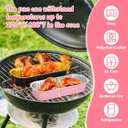 selizo 60 Pack 6.8oz Mini Loaf Baking Cake Pans with Lids, Rectangle Disposable Aluminum Foil Loaf Baking Pans, Small Baking Cake Tins Cup Cake Containers for Individual Cakes (Multi-colored)