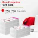 SL-870-1 XXL Red Ink Cartridge High Capacity Compatible for SL870-1 Fluorescent Red Ink Cartridges Replacement for The PB New SendPro Mailstation Postage Meter (CSD1) 2-Pack XXL (16ml)