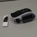 Mini Plug in Heater, Portable Wall Space Heater with Remote, Small Wall Outlet Heating with Adjustable Thermostat and 12H Timer, LED Display for Home Office Bathroom Indoor Use (Brown)