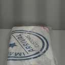 Kids Play Area Rugs Wanderlust Passport Stamps Seamless Travel Stamp Theme fictitious 3D Carpet Extra Large Rug Kids' Bedroom Playroom Nursery Dcor for Boys Girls, Learning & Playing 5x8 ft