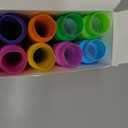 Nutty Toys Jumbo Pop Tubes - 8-Pack XL Sensory Toys - Creative STEM Learning for Kids - Connect & Pop! Top ADHD Autism Fidget 2026, Best Boy & Girl Easter Essentials & Easter Basket Stuffers Gift Idea