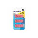 PaperMate Pink Pearl Premium Medium Rubber Eraser, 3-Count (2 Pack)