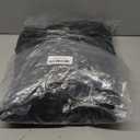 Love's cabin Oversized Queen Comforter Set Black, 7 Pieces Bed in a Bag, All Season Queen Bedding Sets with 1 Comforter, 1 Flat Sheet, 1 Fitted Sheet, 2 Pillowcase and 2 Pillow Sham | Soft, Breathable, Lightweight, Comfortable