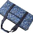 Jongyance American Mahjong Set with Blue Carrying Bag, 166 White Tiles, 4 All-in-One Rack/Pushers, Mahjong Tiles Set (Ma Jong, Mah-Jongg, Majiang)