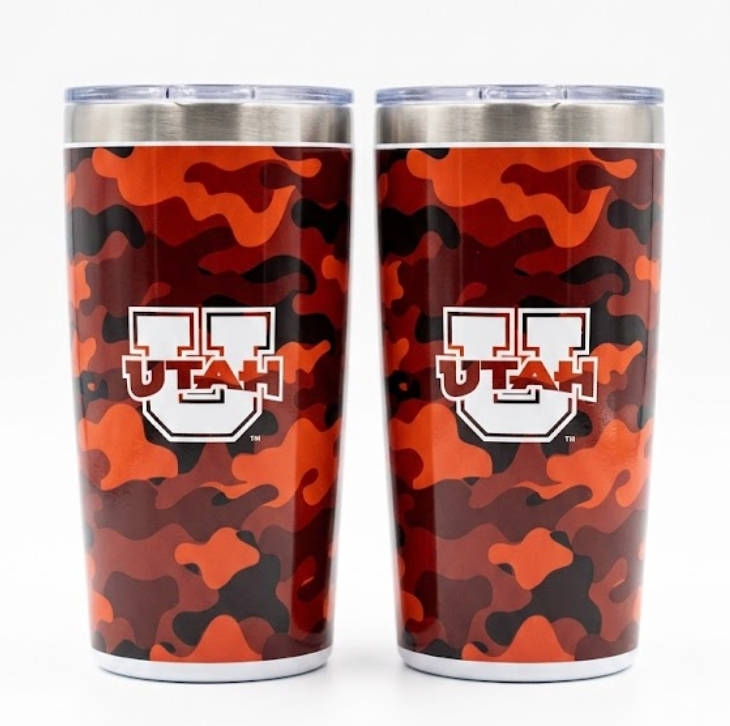 Red Camo Utah Cup 2Pack