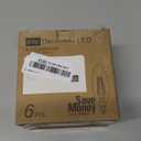 Dimmable E12 LED Candelabra Bulbs 60W Equivalent, 2700K Soft Warm White, 600 Lumens B11 Candle Base 6W C35 LED Filament Vintage Light Bulbs, Clear Glass for Chandelier Ceiling Fan High CRI 90+, 6-Pack