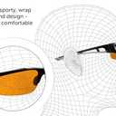SafetyBlue Sleep Savior Relaxation Glasses - Blue & Green Light Blocking Glasses