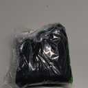 POPZONE Women's Lettuce Trim Mockneck Long Sleeve Slim Fit Ribbed Knit Tee Shirt (Black, Medium)