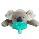 Philips Avent Soothie Snuggle Pacifier Holder with Detachable Pacifier, Koala, 0m+, SCF347/06 (1 Count (Pack of 1))