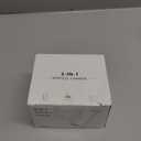 Wireless Charging Station,3 in 1 Charging Stand Made for Apple Watch Ultra 11 10 9 8 7 6 SE 5 4 3,Fast Wireless Charger Made for iPhone 17/Air/16/15/14/13/12,for AirPods Pro(with Adapter) (Black)