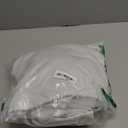 NICETOWN Room Darkening Curtains for Living Room - Easy Care Solid Thermal Insulated Grommet Panels/Drapes for Bedroom (2 Panels, 52 by 84, Greyish White)