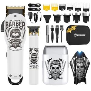 BESTBOMG® Hair Clippers for Men Professional, Beard Trimmer Kits & Sets, Electric Shavers, Hair Clippers & Trimmer Ceramic T-Blade, for Barber, for Gifts