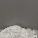 Rev-A-Shelf 18 Inch 3 Tier Full Circle Lazy Susan for H Corner Kitchen Cabinets, Large Plastic Home Storage Rotating Shelves, White, 6013-18-11-526