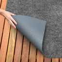 House, Home and More Indoor Outdoor Carpet with Rubber Marine Backing - Gray - 6 Feet x 10 Feet - Durable, UV-Resistant - Adds Color and Comfort to Your Deck, Patio or Other Outdoor Rug Space.