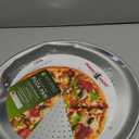 Nordic Ware Naturals Aluminum Commercial 16" Hot Air Pizza Crisper, Silver
