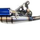 Performance Exhaust Muffler Pipe for Yamaha Breeze Jog 50 50cc 2 Stroke Scooter Moped Minarelli Engine 1E40QMB 1PE40QMB