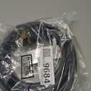 Elecan 4-Prong Dryer Power Cord 10 Ft Black, 30 Amp Appliance Power Cord with Dryer Replacement Plug, 4 Color-Coded Wire, Eyelet Connectors, NEMA 14-30P to 4-Wire, 10 AWG SRDT, ETL Listed