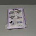 Soke Case for iPad (A16) 11th Generation 11-inch 2025, iPad 10th Generation 10.9-inch 2022, with Built-in Screen Protector and Kickstand, Rugged Full Body Protective Cover - Violet | A16, 11th Generation, 2025, 2022, Kickstand