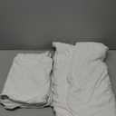 Bedsure Duvet Cover Cooling Blanket for Hot Sleepers Queen Size, Soft & Breathable for Night Sweats, All-Season Lightweight GentleSoft Cooling Comforter Cover Set, Ice-Cool Fabric, 90x90, White