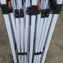 GarveeLife 10x20 Pop Up Canopy - Easy Up Camping Tent with One Roller Bag, 3 Adjustable Height, 4 Weight Bags for Deck, Garden, Sports, Beach, Party - White