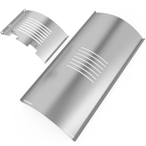 Flame Broiler Kit Replacement Parts for Pit Boss Pellet Grill PB1000, PB1100, PB1150, PB1600 Series, Flame Broiler Slide Cover and Bottom for Pit Boss PB1100PS1 PitBoss Replacement Parts