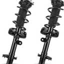 Front Complete Struts Spring Assembly Shocks Absorbers for Honda CR-V 2.4L 2007 2008 2009 2010 2011 2012 2013 2014, 1333365L, 1333365R (Set of 2) (Front LH & RH-1333365L 1333365R, 2007-2014 CR-V)