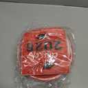Red Graduation Plates and Napkins 2026, 9 Disposable Paper Plates 7 Dessert Plates, Red Congrats GRAD Class of 2026 Party Supplies Tableware Set for Graduation Party Decorations Serve 50 Guests