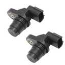 2PCS Camshaft Position Sensors Compatible with 2008-2012 Honda Accord 2.4L L4, 2010-2014 Civic Si 2.4L L4, 2010-2014 CR-V 2.4L L4, 2012-2015 Crosstour, Acura ILX TSX OEM 37510-R40-A01, 37510R40A01