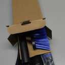 34" Extendable Ice Scrapers for Car Windshield 2-in-1 Snow Brush for Car Snow Scraper for Car Snow Scraper and Drush with Ergonomic Foam Grip for Cars, Trucks, SUVs with 360 Pivoting Brush Head Blue